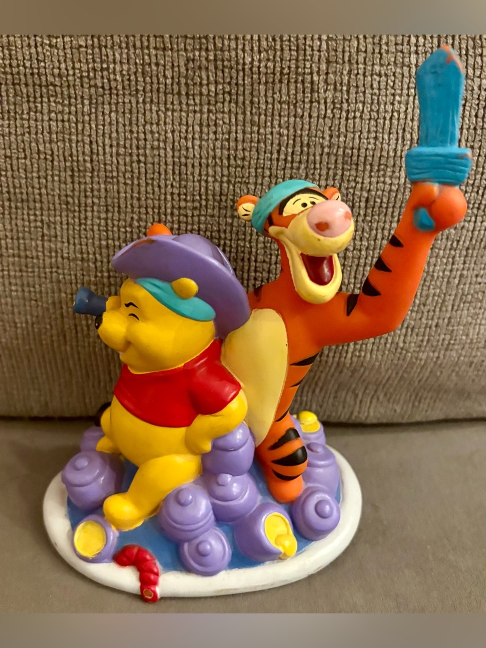 Disney Centura Brands Inc Winnie The Pooh And Tigger Shampoo Bottle Top Vintage